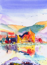 Kilchurn Castle 1 (Splatter)