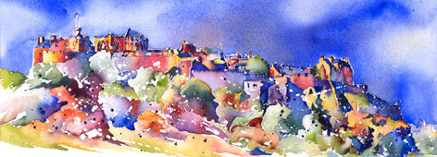 Edinburgh Castle from Princes Street
