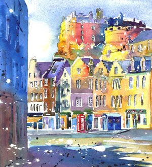 Edinburgh Castle Grassmarket