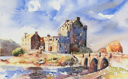 Autumn Morning, Eilean Donan Castle