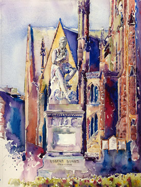 Burns' Statue